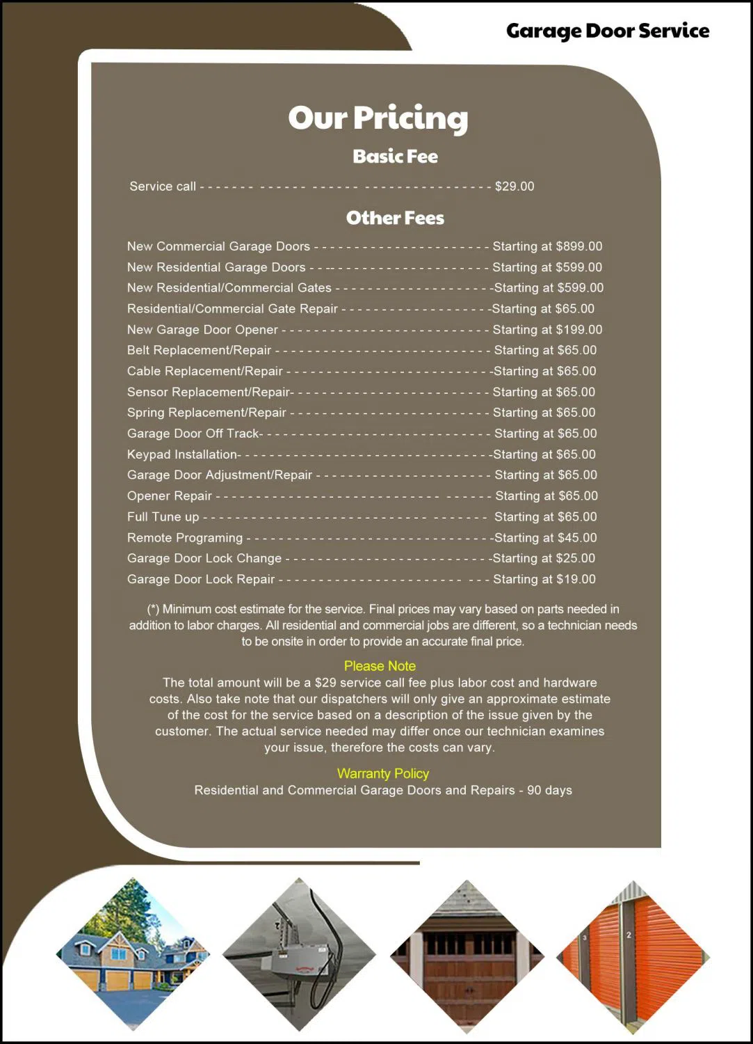 State Garage Door Service Mt Vernon, NY 914-250-9308